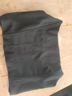 Bustier met rits zwart gevoerd M, Ophalen of Verzenden, Nieuw, Zwart
