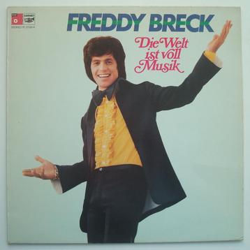 Freddy Breck - Die Welt ist Voll Musik,originele lp uit 1974 beschikbaar voor biedingen