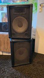 Speakers :Model 100 Moet Nu Weg!, Audio, Tv en Foto, Luidsprekers, Gebruikt, 60 tot 120 watt, Front, Rear of Stereo speakers, Ophalen