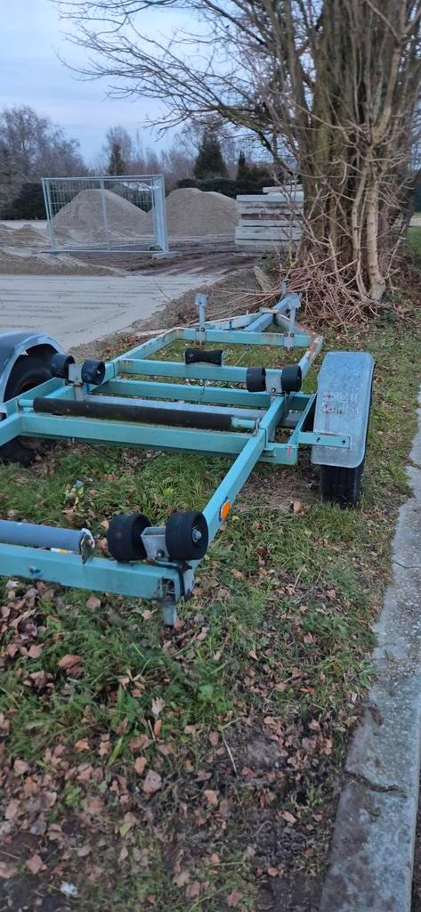 Boot trailer 5 meter, Watersport en Boten, Bootonderdelen, Gebruikt, Motor en Techniek, Zeilboot of Motorboot, Ophalen