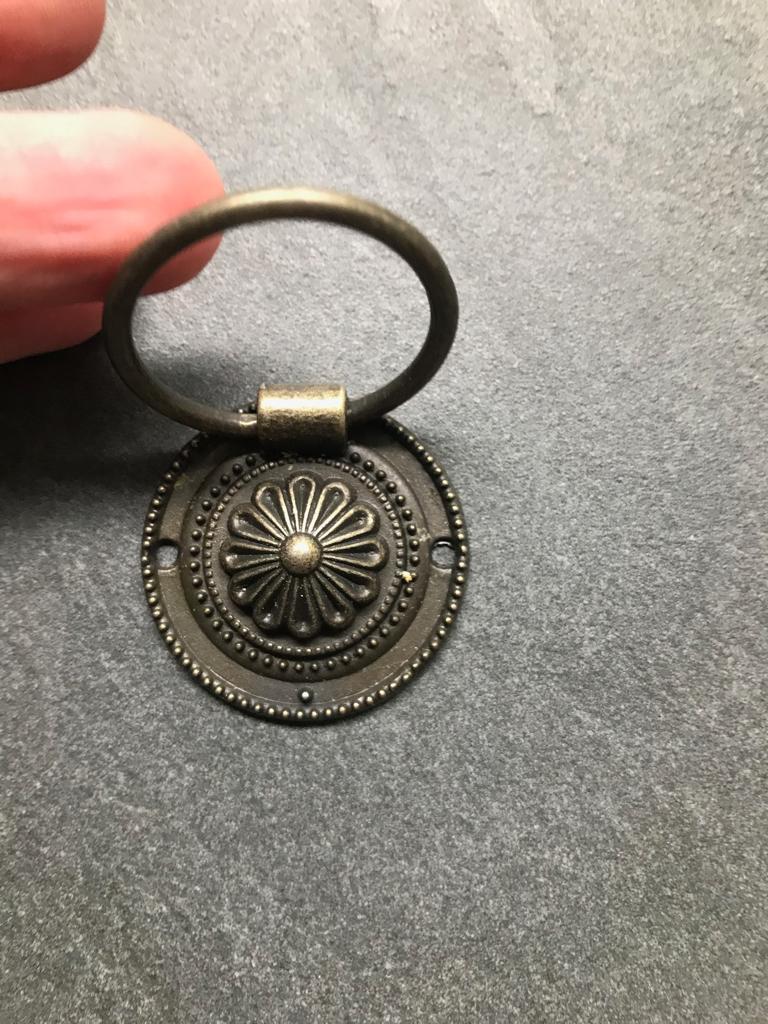 Chinees oosterse deurknop handvat ladeknop met chinese bloem, Verburgt Vintage, Nieuw, Ophalen of Verzenden, https://verburgtvintage.nl/#contact