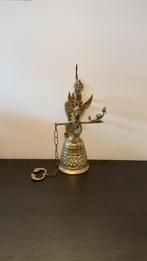 Vintage messing bel, Antiek en Kunst, Antiek | Koper en Brons, Ophalen of Verzenden