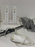 Nintendo Wii Console + 2 Controllers + Accessoires, Gebruikt, Verzenden, Met 2 controllers, Pandjeshuis053@hotmail.com