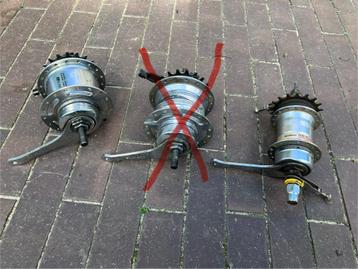 Shimano Nexus 3 en 7 Naven met terugtraprem beschikbaar voor biedingen