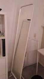 Staande witte spiegel van Ikea, Huis en Inrichting, Woonaccessoires | Spiegels, Ophalen, Minder dan 50 cm, Zo goed als nieuw, 150 tot 200 cm