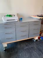 Stalen Ladenblok van LKV Culemborg, Huis en Inrichting, Ophalen, Zo goed als nieuw, Minder dan 50 cm, Minder dan 100 cm