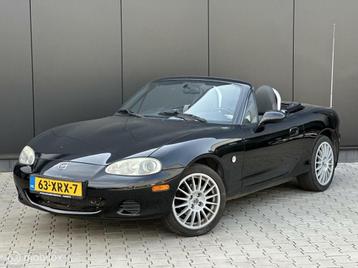 Mazda MX-5 1.6i Exclusive | RVS UITLAAT | LEDER | VELGEN | beschikbaar voor biedingen