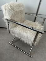 Chorme stoel, Huis en Inrichting, Stoelen, Ophalen of Verzenden, Zo goed als nieuw, Eén