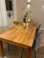 Teakhouten eettafel, Ophalen, Strak, Gebruikt, Teakhout