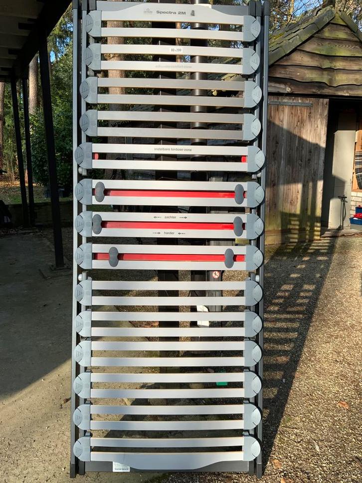 Gratis compleet 2 persoons verstelbaar bed  incl. matrassen, Huis en Inrichting, Slaapkamer | Matrassen en Bedbodems, Gebruikt