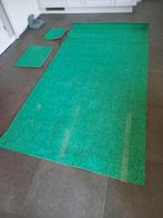 Green lay ondertapijt ondervloer voor vloerbedekking, Ophalen, 100 tot 150 cm, Rechthoekig, Groen