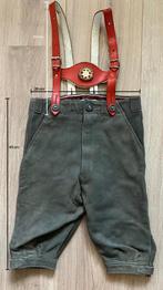 Originele lederen oktoberfest-broek, Kinderen en Baby's, Carnavalskleding en Verkleedspullen, Ophalen of Verzenden, Zo goed als nieuw