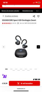 soundcore Sport X20, Ophalen, Nieuw, In oorschelp (earbud), Bluetooth