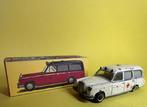 Tekno 731 Mercedes Benz Ambulance en box, Ophalen of Verzenden, Gebruikt, Auto, Overige merken