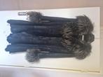Zeer mooie lammy coat, Ophalen of Verzenden, Zo goed als nieuw, Maat 38/40 (M), Zwart
