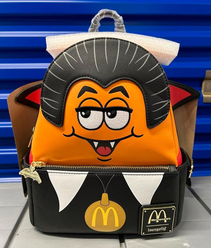 ‼️Loungefly McDonalds Vampire McNugget mini rugzak NIEUW‼️, Sieraden, Tassen en Uiterlijk, Tassen | Rugtassen, Nieuw, Overige merken