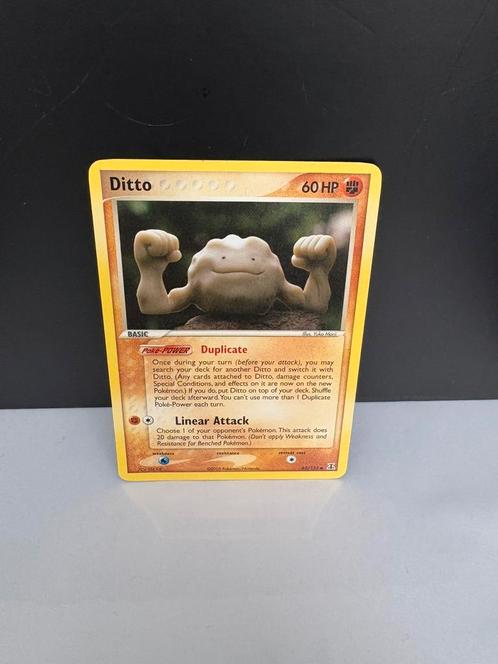 Ditto geodude, Hobby en Vrije tijd, Verzamelkaartspellen | Pokémon, Zo goed als nieuw, Meerdere kaarten, Foil, Ophalen of Verzenden