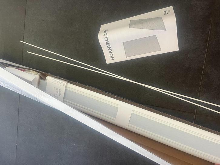 Ikea Hornvallmo plisségordijn 100x130  100x80, Huis en Inrichting, Stoffering | Gordijnen en Lamellen, Nieuw, Minder dan 100 cm