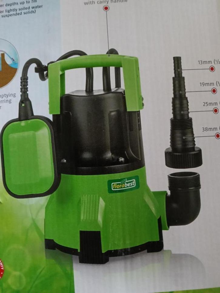 T.K. Dompelpomp zo goed als nieuw ., Tuin en Terras, Waterpompen, Zo goed als nieuw, Elektrisch, Dompelpomp, Ophalen