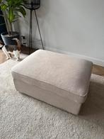 Kivik poef beige, Ikea, Ophalen of Verzenden, Gebruikt, Rond