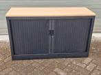 Roldeurkast laag, zwart, 120 x 73 x 43, Ophalen, Gebruikt, 100 tot 150 cm, VST Kantoormeubilair
