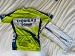 Liquigas wielershirt en armwarmers size 5/L, Fietsen en Brommers, Fietsaccessoires | Fietskleding, Bovenkleding, Ophalen of Verzenden