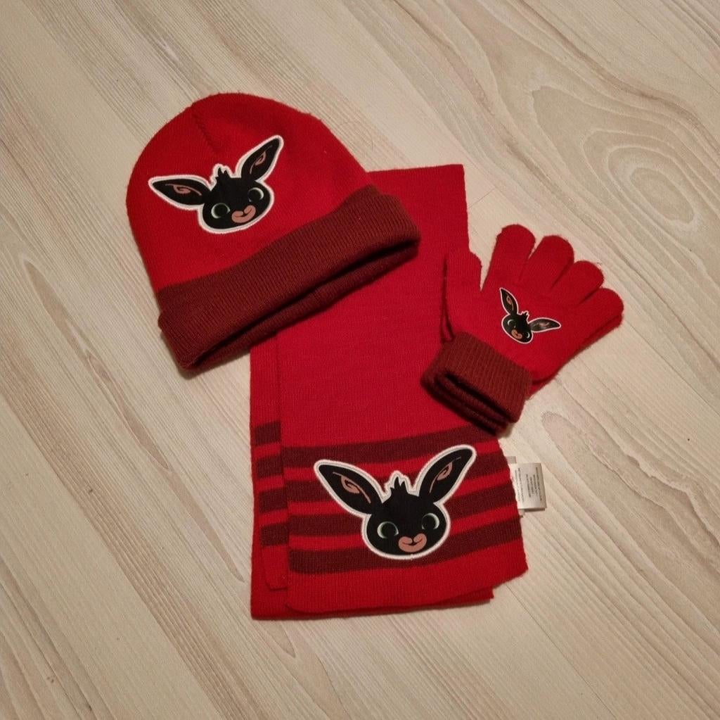 Bing muts sjaal handschoenen, Ophalen of Verzenden, Bing, Jongen of Meisje