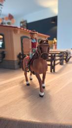 Schleich (42411) Hannah & Cayenne complete set, Ophalen of Verzenden, Zo goed als nieuw, Jongen of Meisje