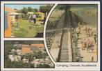 Koudekerke Camping Dishoek 3 luik, Verzenden, 1980 tot heden, Gelopen, Zeeland
