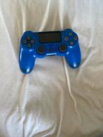 Blauwe PS4 Controller, Spelcomputers en Games, Ophalen of Verzenden, Gebruikt, Met 1 controller