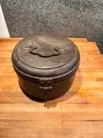 Antieke chapati doos, Ophalen of Verzenden, Brons