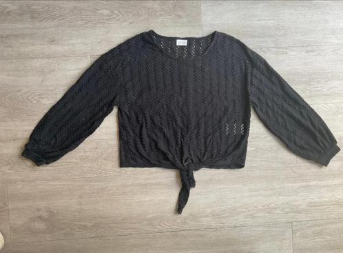 Vila damestop - maat L, Kleding | Dames, Tops, Zo goed als nieuw, Maat 42/44 (L), Zwart, Lange mouw, Ophalen of Verzenden