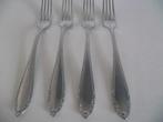 4 vintage Barok decor vork 19 cm Silvello Wellner 1935 p s, Ophalen of Verzenden
