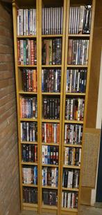 CD rekken IKEA met collectie DVD's, Ophalen, 150 discs of meer, Zo goed als nieuw, Hout