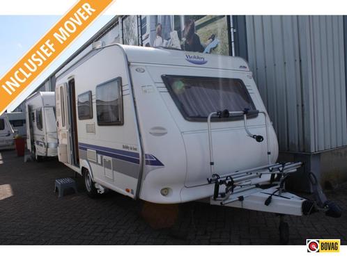 Hobby De Luxe 450 UF, Caravans en Kamperen, Caravans, tot en met 4, 750 - 1000 kg, Rondzit, Hobby, Dwarsbed, Overige typen, 4 tot 5 meter