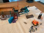 Playmobil Spirit 9477 vader Jim met wagen, Ophalen of Verzenden, Gebruikt, Complete set