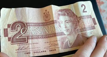 Briefje canada beschikbaar voor biedingen