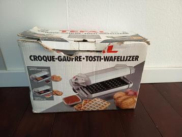 Tefal tosti- en wafelijzer  beschikbaar voor biedingen