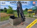 Iveco Daily 3.0I CNG Kraan LaadbakAutomaat HIAB 3-Persoons E, Auto's, Bestelauto's, Gebruikt, 4 cilinders, Electronic Stability Program (ESP)