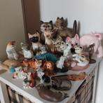 Verzameling poezen beeldjes, Ophalen of Verzenden, Zo goed als nieuw, Dier