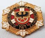 Broche - 10 Jahre Winter Rallye Marktredwitz 1971, Verzenden, Zo goed als nieuw, Transport, Speldje of Pin