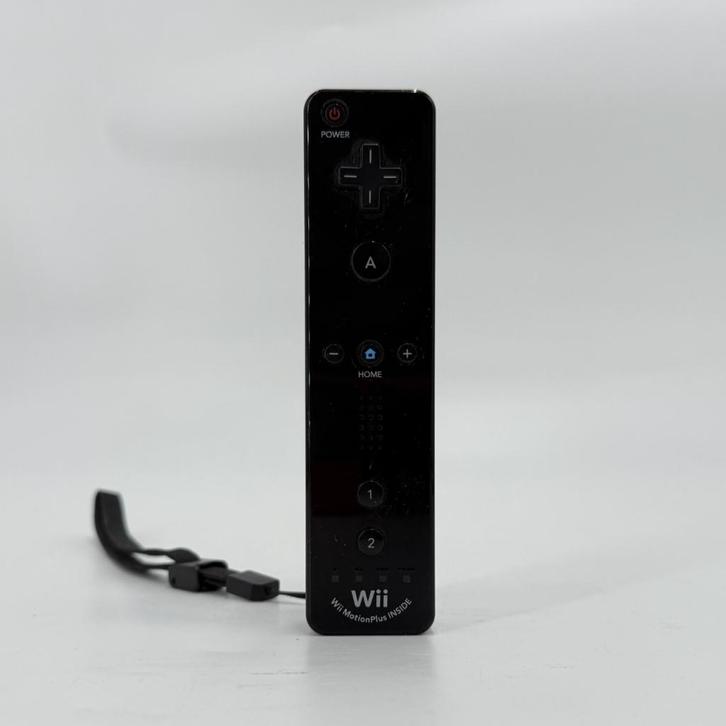Nintendo Wii U Remote + Motion Plus - Zwart, Spelcomputers en Games, Spelcomputers | Nintendo Wii, Zo goed als nieuw