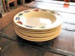 Boerenbont diep bord 21 cm Boerenbond, Huis en Inrichting, Keuken | Servies, Gebruikt, Ophalen of Verzenden, Bord(en), Aardewerk