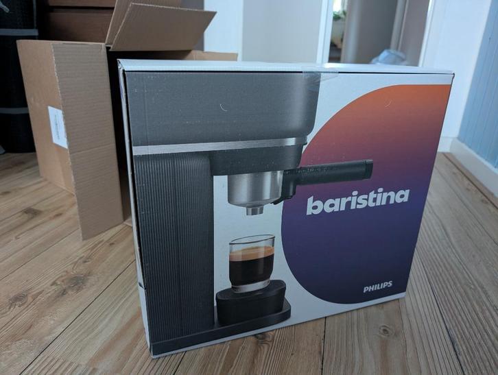 Baristina nieuw, Witgoed en Apparatuur, Koffiezetapparaten, Nieuw, Koffiebonen, Koffiemachine, 1 kopje, Afneembaar waterreservoir