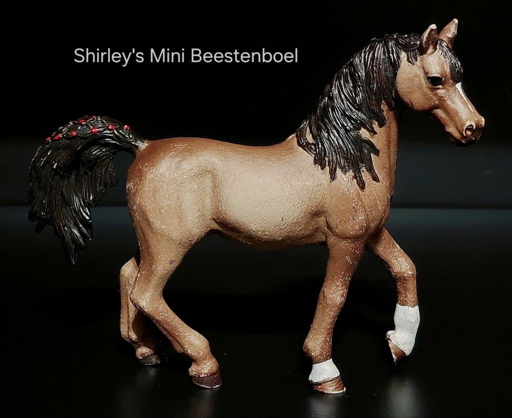 Schleich arabier hengst, Ophalen of Verzenden, Zo goed als nieuw, Paard, Beeldje of Figuurtje