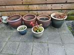 Buiten bloempotten, Ophalen, Gebruikt, Tuin, Rond