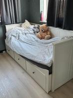 IKEA Hemnes Bed Grijs, Huis en Inrichting, Slaapkamer | Bedden, Ophalen, Gebruikt, Tweepersoons, 200 cm