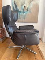 Label van den Berg First Class relax fauteuil relax stoel, Gebruikt, Leer, Ophalen