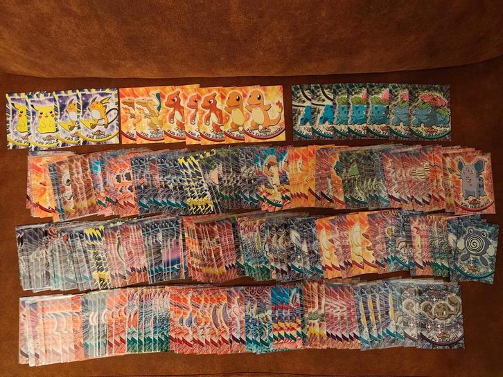 [Pokemon] Topps - mega verzameling, Hobby en Vrije tijd, Verzamelkaartspellen | Pokémon, Zo goed als nieuw, Meerdere kaarten, Ophalen of Verzenden