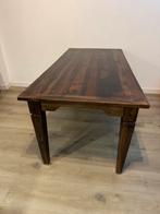 Teak houten eettafel, Ophalen, Gebruikt, Teakhout, 50 tot 100 cm